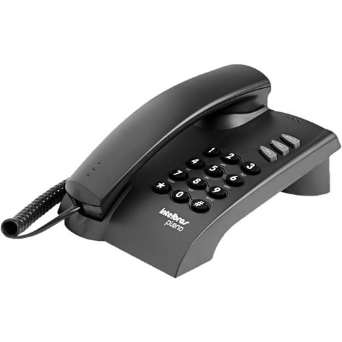 Telefone Intelbras com Fio Pleno Preto - 4080051