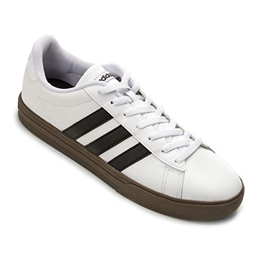 Tênis Adidas Daily Masculino - Branco e Preto