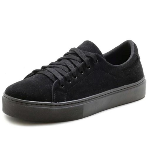 Tênis Casual Confortável Feminino - Preto