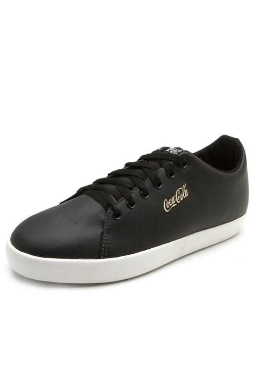 Tênis Coca Cola Shoes Logo Preto