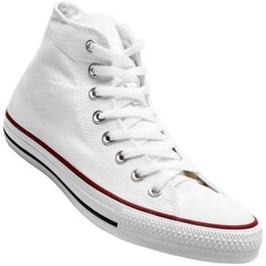 Tênis Converse All Star Chuck Taylor Core Hi Unissex - 35 - BRANCO