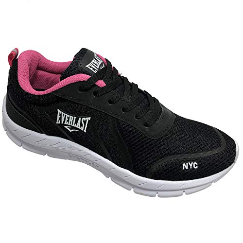 Tênis Everlast Bunker Feminino - Preto e Rosa - 35