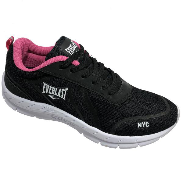 Tênis Everlast Bunker Feminino - Preto e Rosa