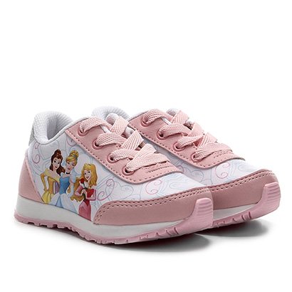 Tênis Jogging Infantil Disney Princesas Feminino