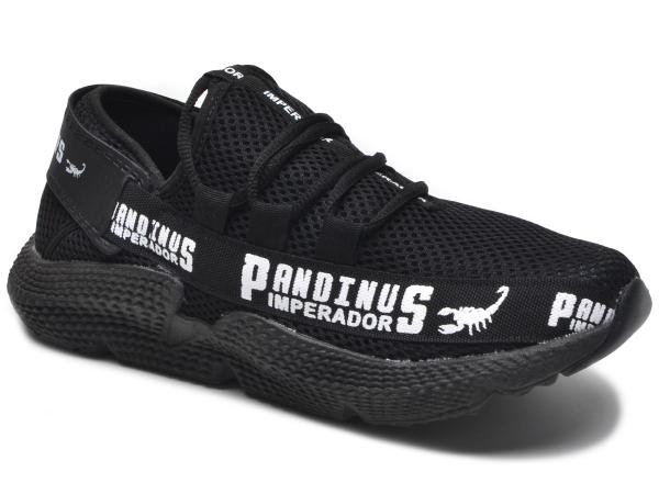 Tênis Masculino Pandinus Imperador Preto com Preto