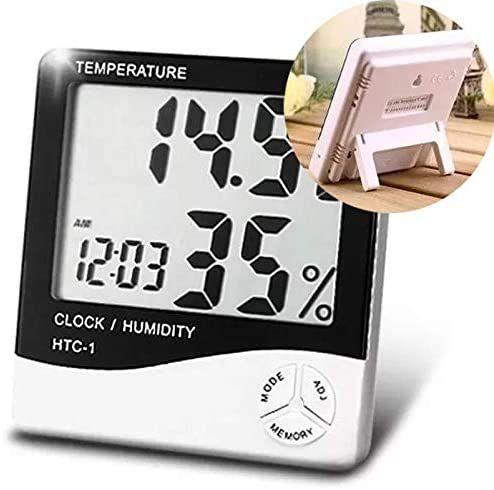 Relógio Termo Higrômetro Temperatura e Umidade PD003 Tomate