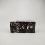 Textura de pedra dali madeira Led Despertador Relógio Digital relógio despertador electrónico
