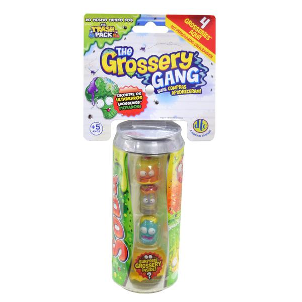 The Grossery Gang - Soda Lata - 4 Personagens - DTC