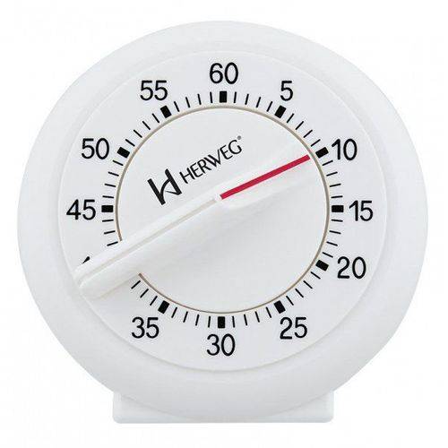 Timer Mecânico Herweg Ref: 3203-021 Branco