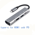 Tipo-C Para HDMI para Swtich 4 em 1 Doca Estação Dex Adapter