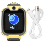 Tirar fotografias, Relógio Despertador Assista Kid Phone Watch SOS Emergência Chamada Iluminação Watch (Amarelo)