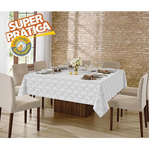 Toalha de Mesa Retangular 8 Lugares 1,55 M X 2,50 M | Lepper