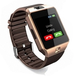 Touch Screen rel¨®gio inteligente DZ09 Com Camera rel¨®gio de pulso SIM Card Smartwatch