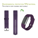TPU Watch Strap substitui??o pulseira Strap Para Fitbit carga 2 rel¨®gio inteligente