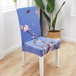 Trecho removível Impressão Cadeira Coberta para casamentos Banquet Hotel Folding Chair