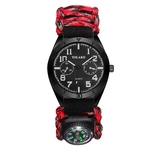 Trendy Quartz Relógio Universal PU Leather Strap Rodada Dial relógio de quartzo YK85