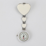 Três coração tipo enfermeira relógio relógio de quartzo homens e mulheres relógios Quartz Assista