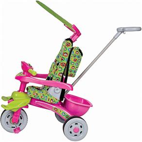 Triciclo Fit Trike Mônica 3 Posições - Magic Toys - Rosa