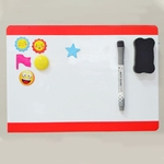 Magnetic Board A4 Conselho Gravação suave Magnetic Desenho WhiteBoard para Frigorífico Frigorífico