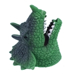 Summer Mini Verde Triceratops Modeling fantoche de dedo Estória brinquedo para crianças