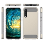 Para Huawei P20 Pro tampa traseira antiderrapante à prova de choque capa protetora completa