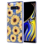 Ts Para Samsung Nota 9 Color Fashion Pintado Epoxy Da Folha De Ouro Tpu Anti-risco Antiderrapante Capa Protetora Tampa Traseira