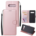 Para Samsung S10 plus-tipo carteira bolsa protectora PU de couro com fivela Posição & 3 Card