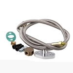 Cynthia New Turbo Oil Inlet Feed Line Fitting for Turbo Turbocharger Assembly Kit T3 Adapter