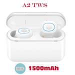 TWS Bluetooth 5.0 Fones de ouvido Fones de ouvido intra-auriculares Sports Earbud para ios android tudo fone inteligente