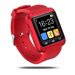 U80 Bluetooth Call Message Reminder Altímetro Sports Smart Watch Para Android IOS