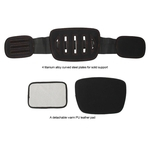 Unisex auto-aquecimento Terapia cinto Quente músculo da cintura Suporte Belt Brace alívio da dor M