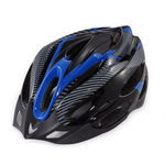 Unisex Blue Black Ciclismo Equitação Helmet Universal não Integrados Molding Helmet