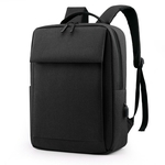 Unisex carregamento USB Laptop Backpack Negócios mala a tiracolo ocasional 15.6inch