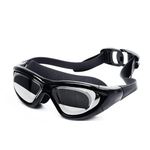 Unisex Electroplated Goggles HD impermeável Óculos Mergulho Piscina à prova de nevoeiro