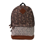 Unisex moda Canvas Backpack Bolsa Escola BW