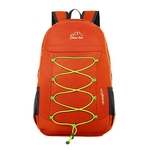 Unisex Outdoor pacote conveniente Oxford Waterproof mochilas de viagem saco Folding