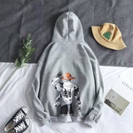 Unisex solto camisola do Hoodie Impressão do pirata Boy Fashion Streetwear Hip Hop pulôver