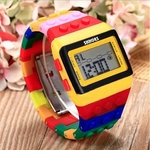 Unisex Colorful Digital Wrist Watch