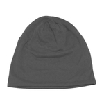 Unissex Adulto Esticado Hip Hop Gorro Chapéu Elástico Crânio Slouchy Boné Cinza