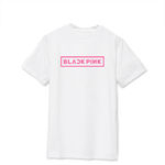 Unissex Moda Letters Blackpink Impressão Casual T-shirt Respirável