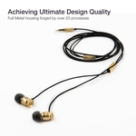 Headset Universal portáteis metal elegante fones de ouvido estéreo fone de ouvido