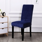 Universal Inverno cor sólida strench Chair Cover for Hotel Festa Banquet Home Decor