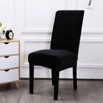 Universal Inverno cor sólida strench Chair Cover for Hotel Festa Banquet Home Decor