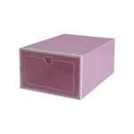 Universal Thicken Transparent gaveta Tipo de caixa de armazenamento Shoebox para mulheres dos homens