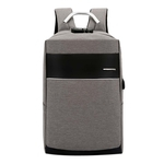 USB homens de neg¨®cios carregamento Mochila Grande Capacidade Business Travel senha Tote