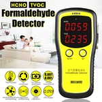 Uso doméstico HD Display LED Digital Detector de Formaldeído Analisador de Gás Multifuncional Monitor de Qualidade do Ar HCHO TVOC PM2.5 Monitor