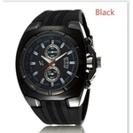 V6 populares relógio de quartzo da forma coreano personalizado cinto de silicone digitais retro mostrador grande relógio de pulso negócios