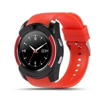 V8 1,22 Polegadas Smart Watch Monitoramento do Sono Sports Watch Contador de Passo