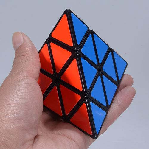 Velocidade Pyramide Preto - Magic Cube Velocidade para Speedcubing - Puzzle Twisty - Tipo Cubikon Sheep Insolente
