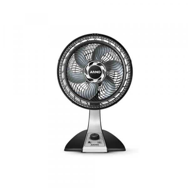 Ventilador de Mesa 126w 110v Silence Force 40cm Preto e Cinza - Arno